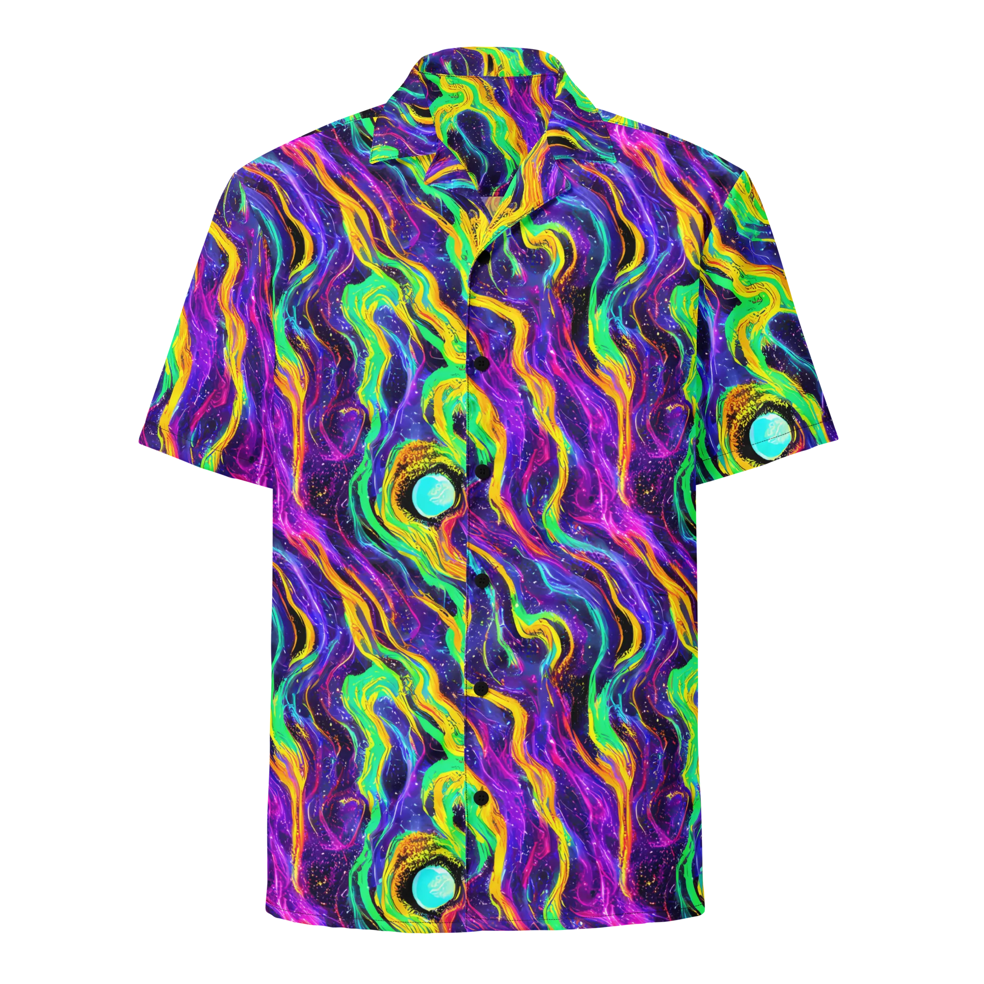 Jackson Swirl on Button Shirt — Front