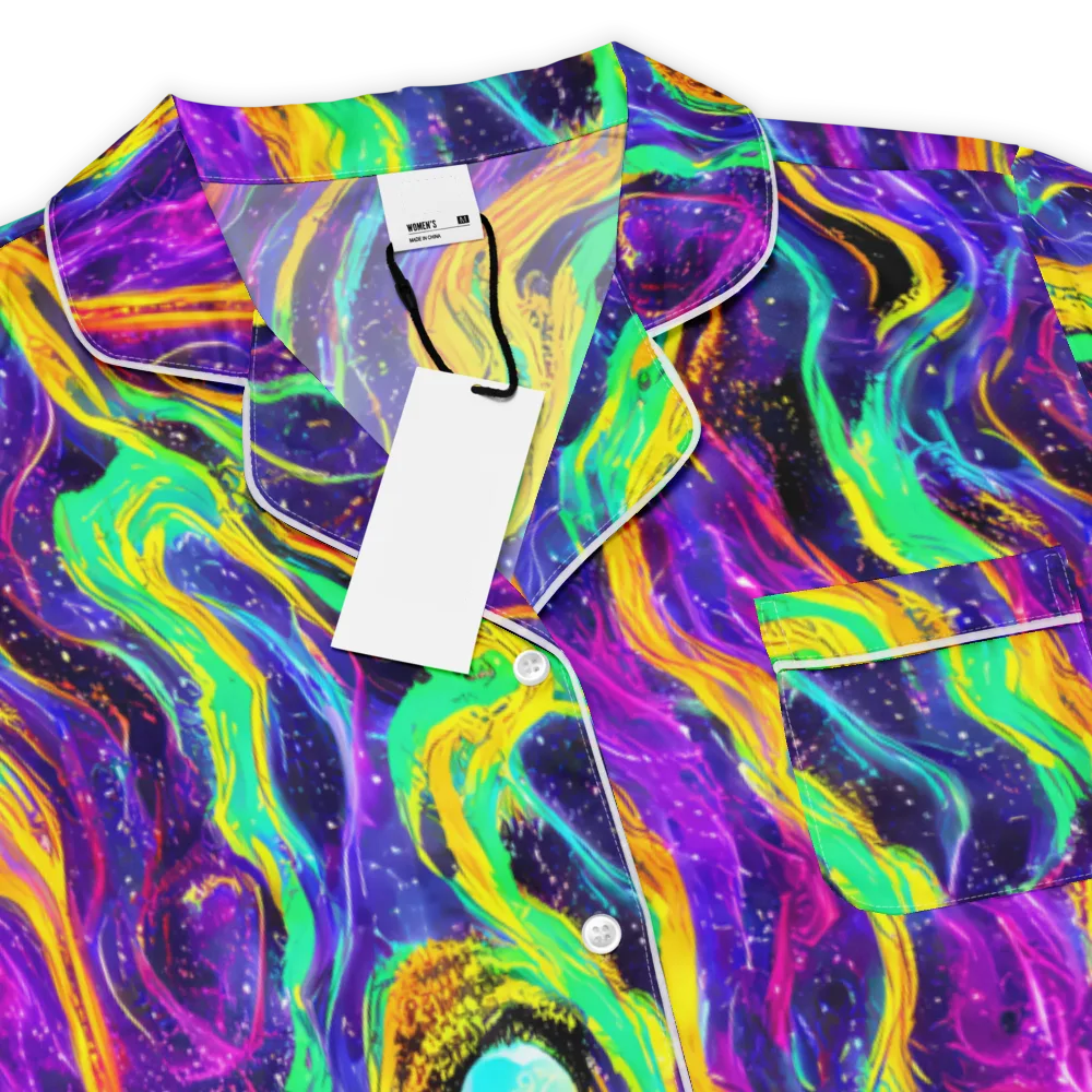 Jackson Swirl on Women's Short Sleeve Pajama Top — Product details