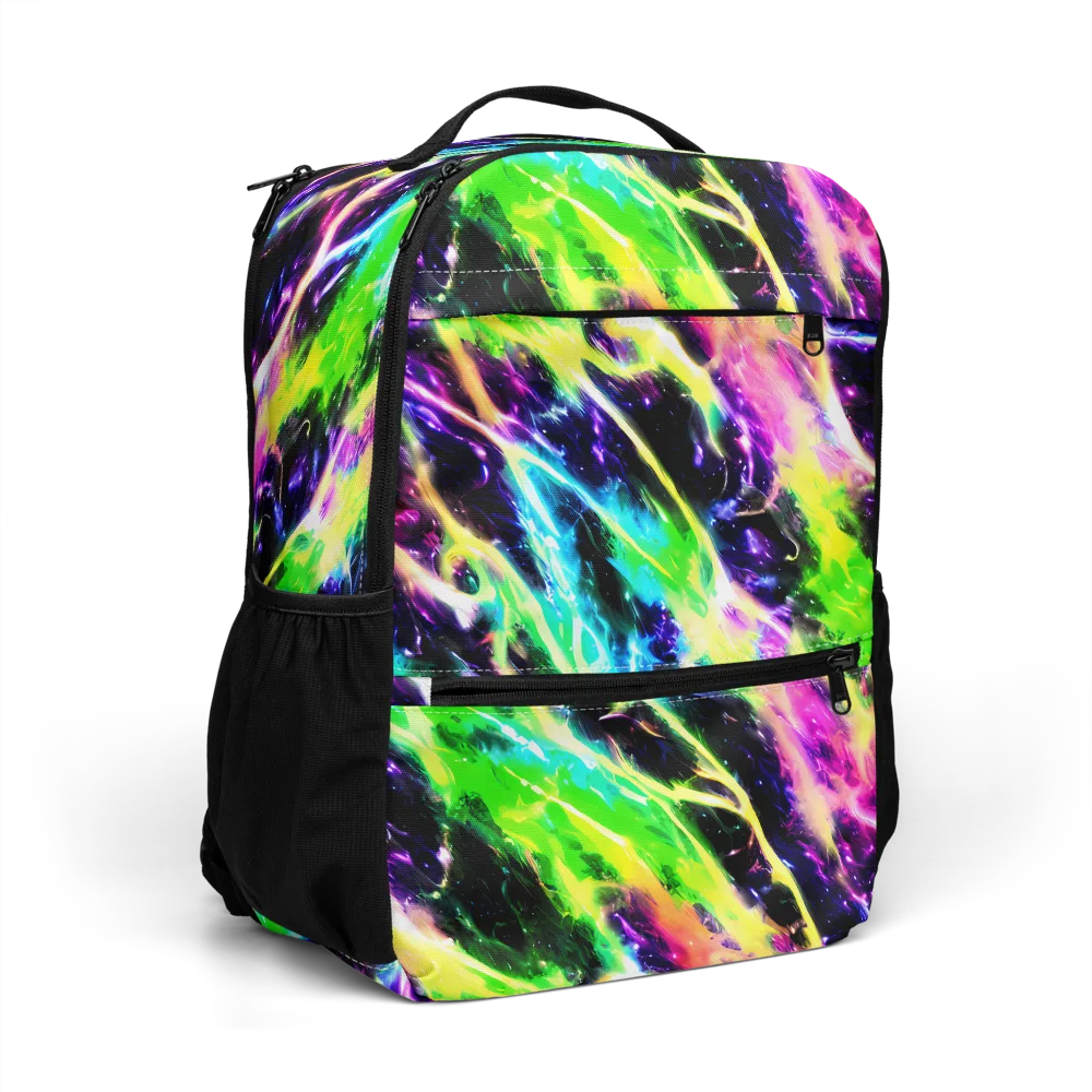 Chromatic Surge on Utility Backpack — Right Front