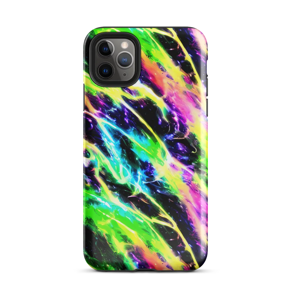 Chromatic Surge on Tough Case for iPhone® — Front