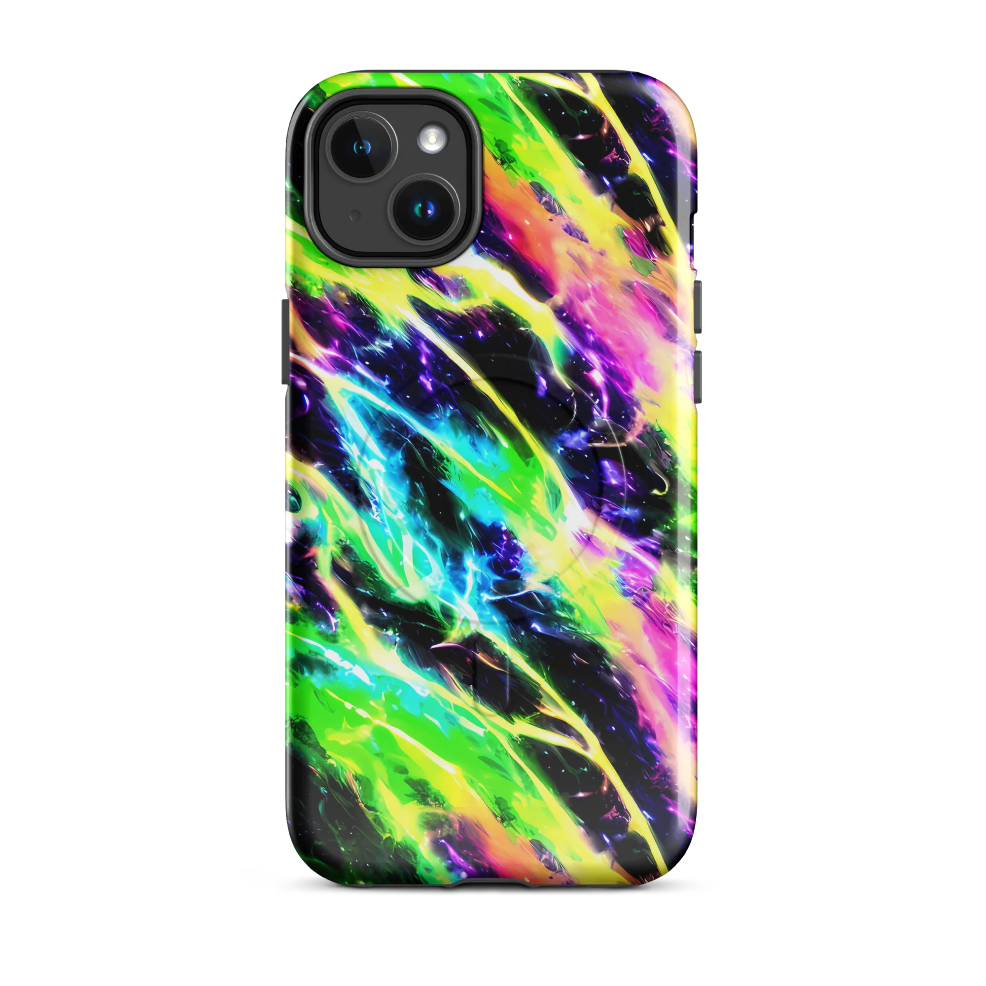 Chromatic Surge on MagSafe Tough Case for iPhone® — Front