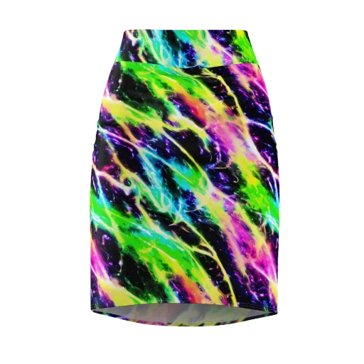 Chromatic Surge on a Pencil Skirt