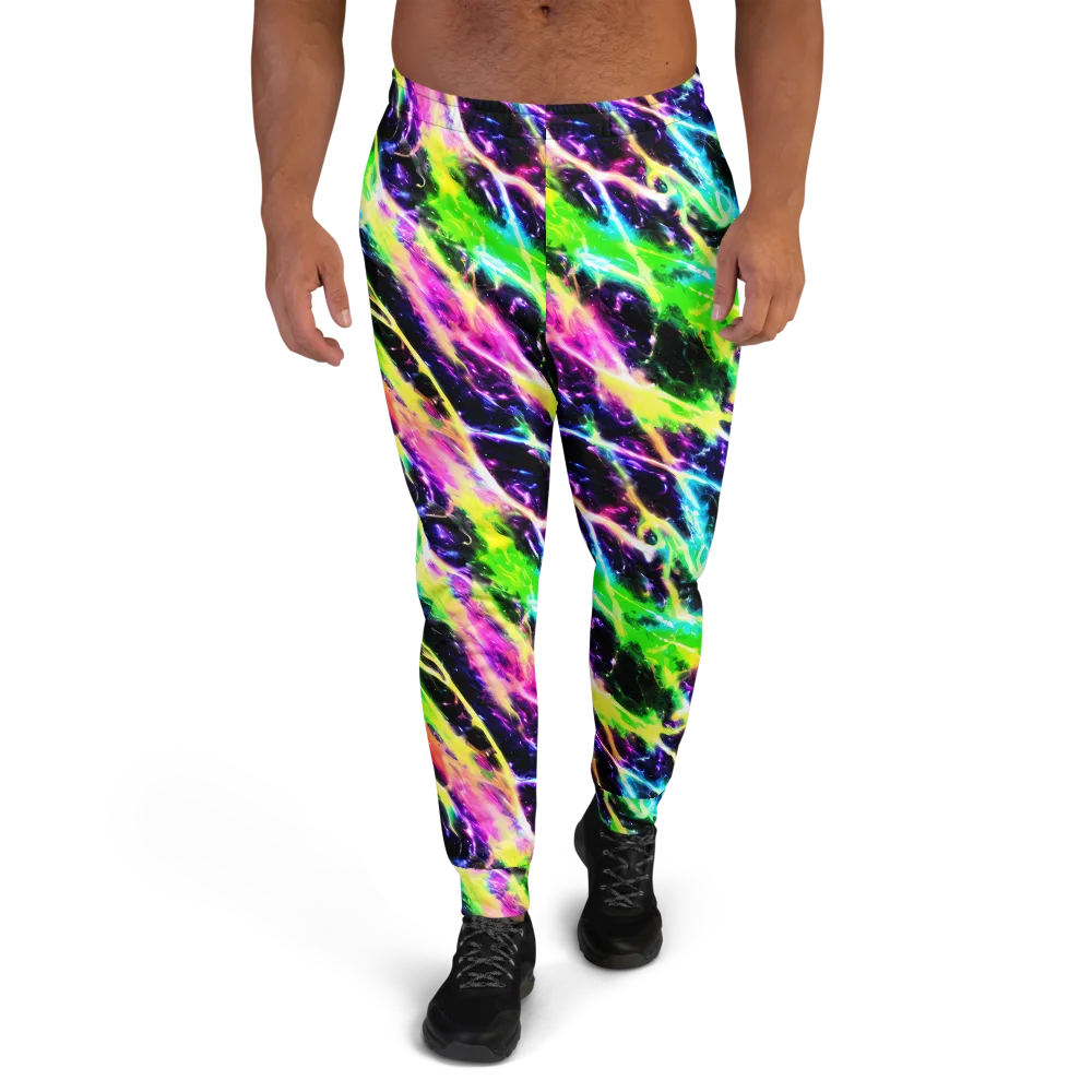 Chromatic Surge on Men's Joggers — Front