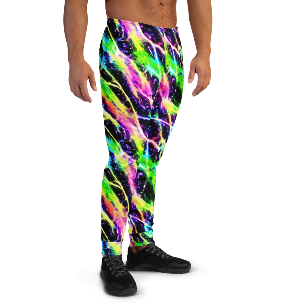 Chromatic Surge on Men's Joggers — Right