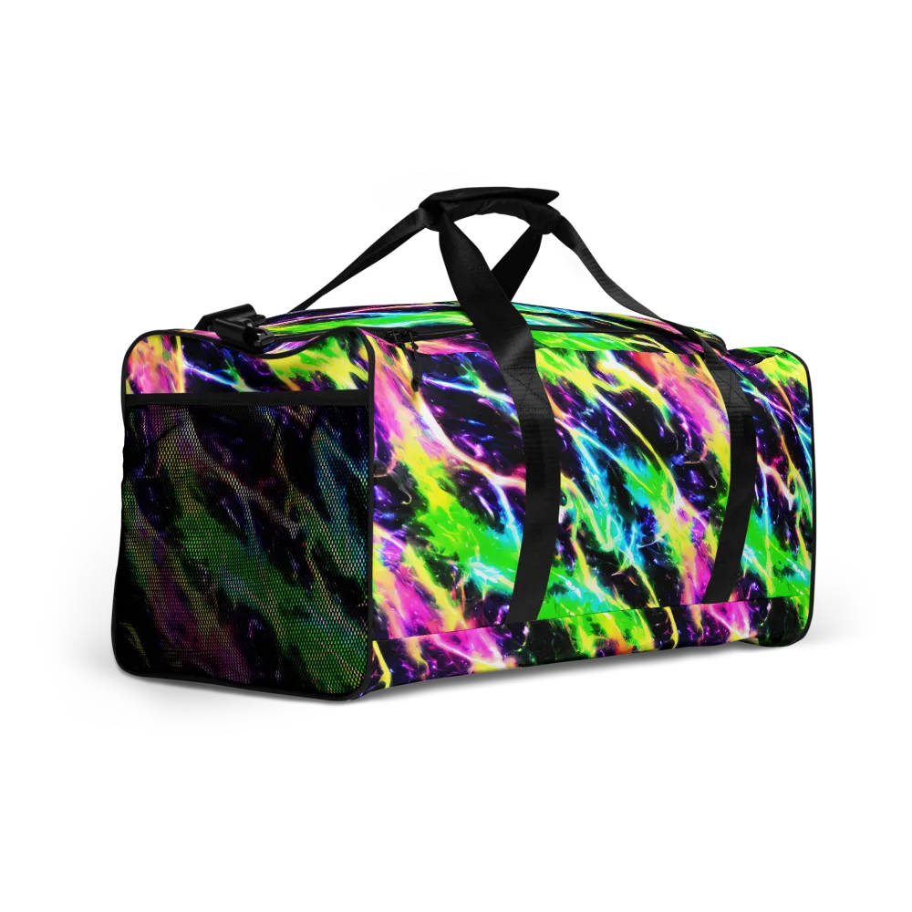 Chromatic Surge on Duffle Bag — Right Front