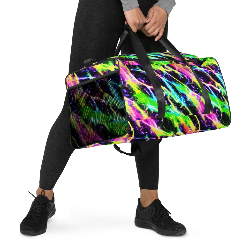 Chromatic Surge on Duffle Bag — Right Front