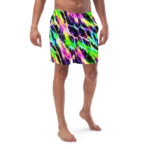 Chromatic Surge on a Swim Trunks