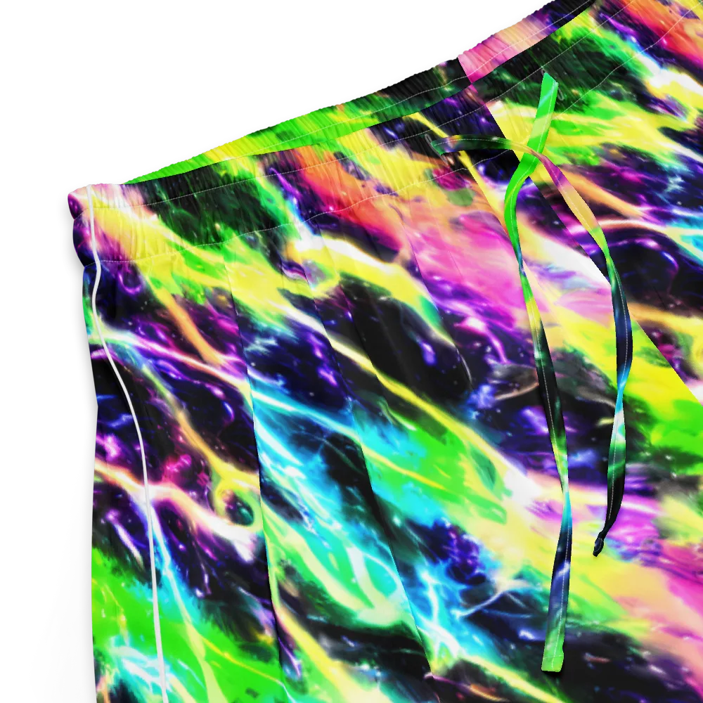 Chromatic Surge on Women's Pajama Shorts — Product details