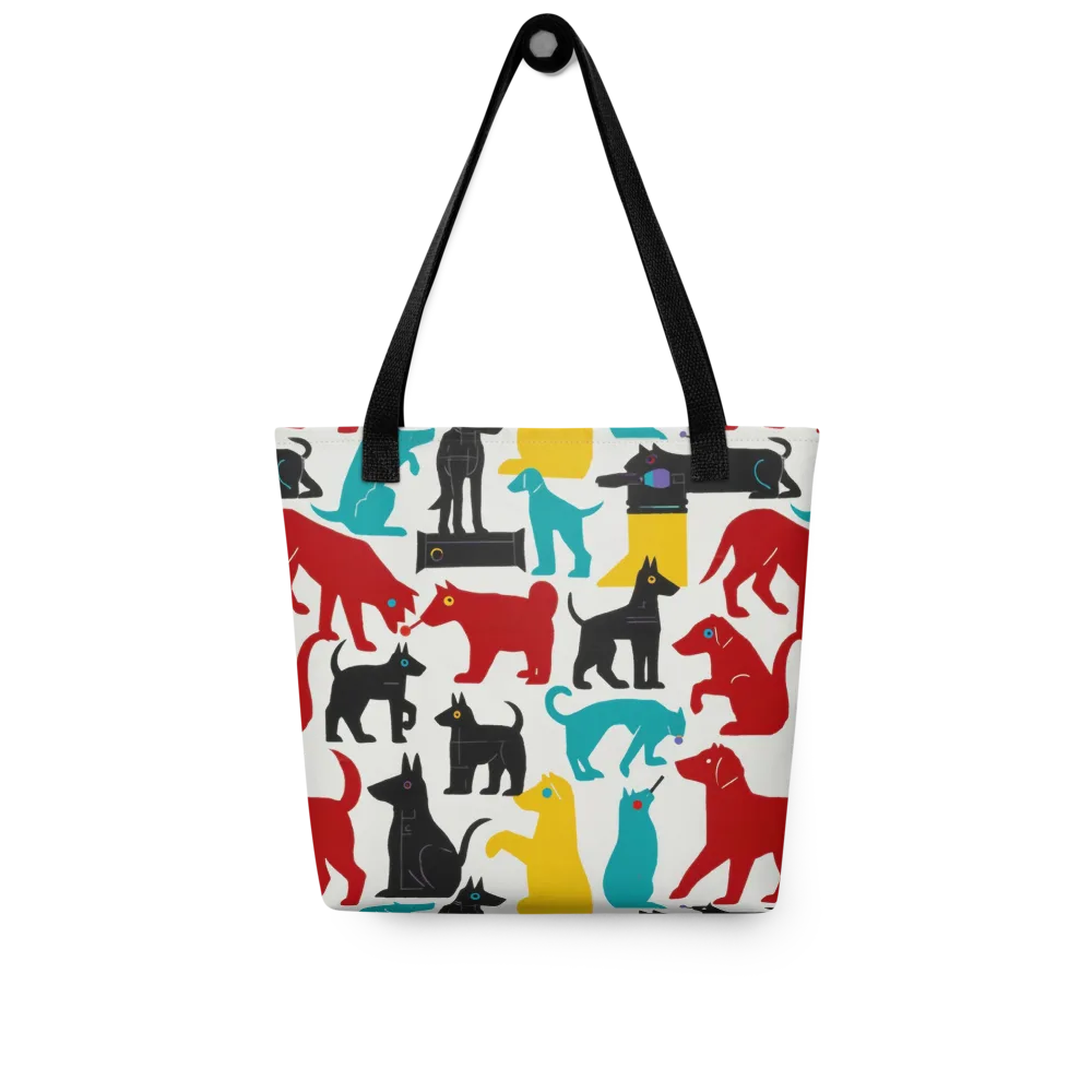 Chromatic Canines on Tote Bag — Front