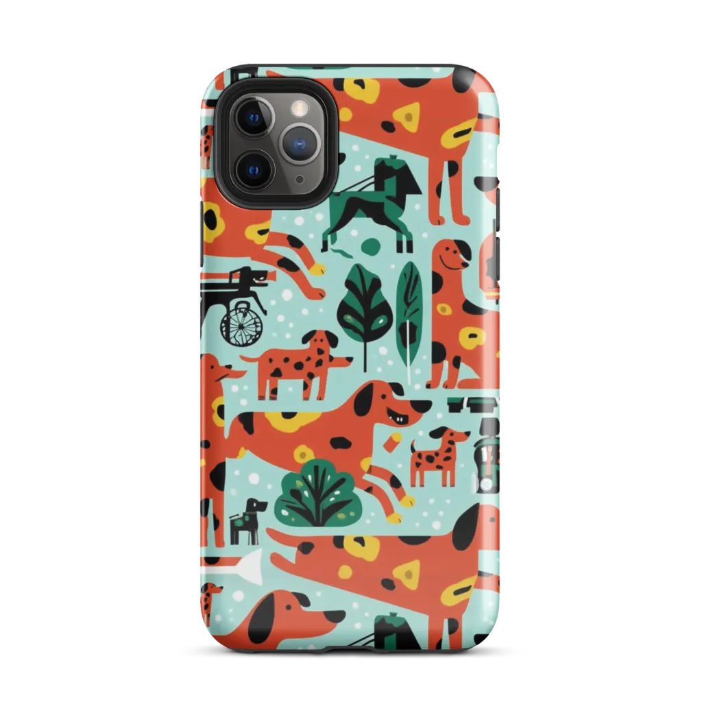 Dachshund Daydream on Tough Case for iPhone® — Front