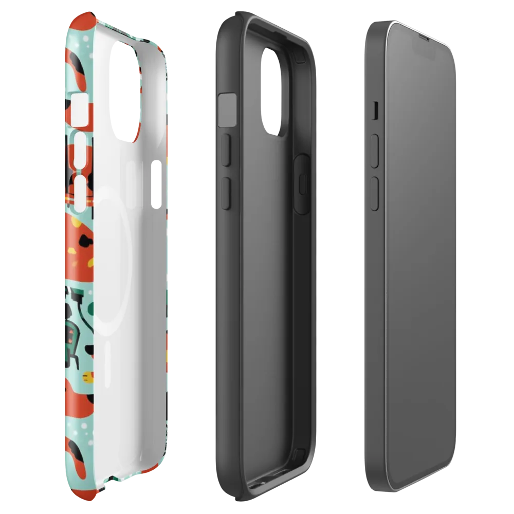 Dachshund Daydream on MagSafe Tough Case for iPhone® — Front
