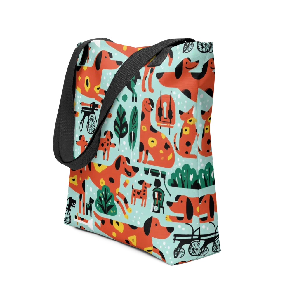 Dachshund Daydream on Tote Bag — Front