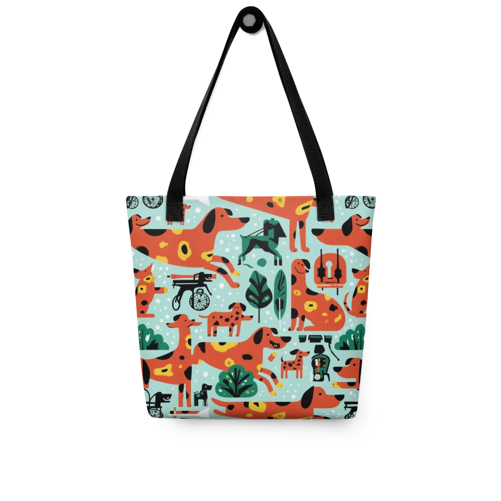 Dachshund Daydream on Tote Bag — Front