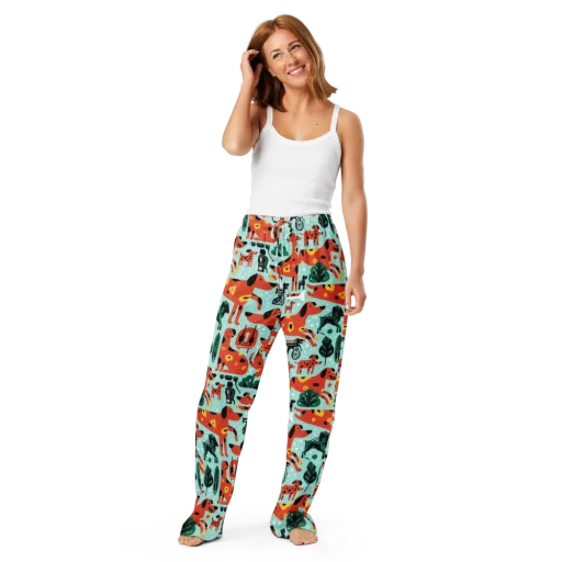 Dachshund Daydream on a Women's Pajama Pants