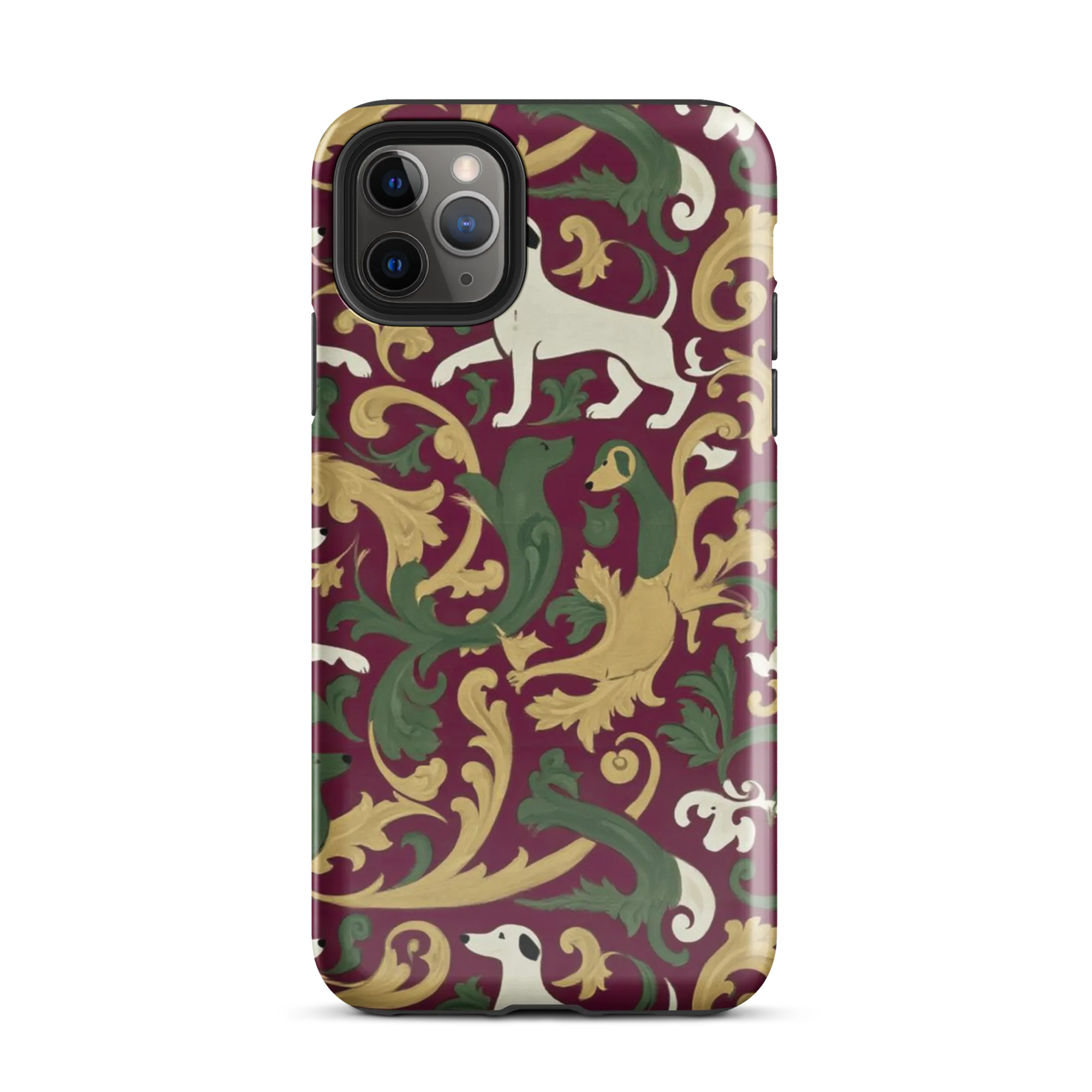 Acanthus Hounds on Tough Case for iPhone® — Front