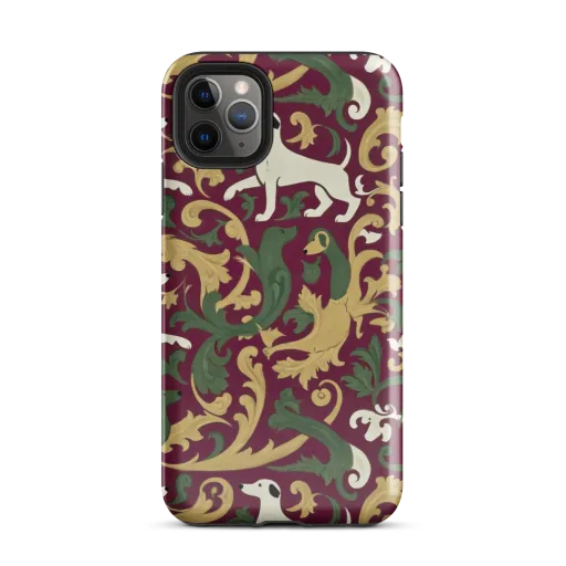 Acanthus Hounds on a Tough Case for iPhone®
