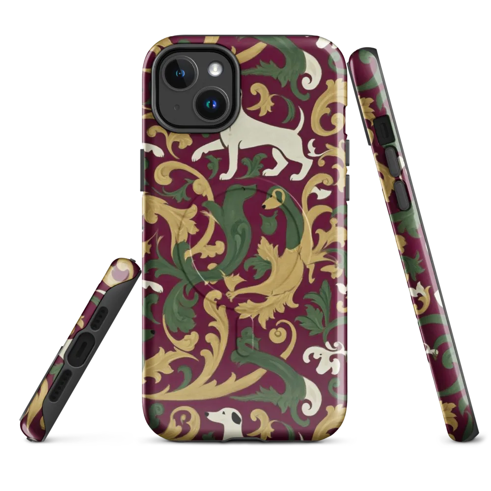 Acanthus Hounds on MagSafe Tough Case for iPhone® — Front