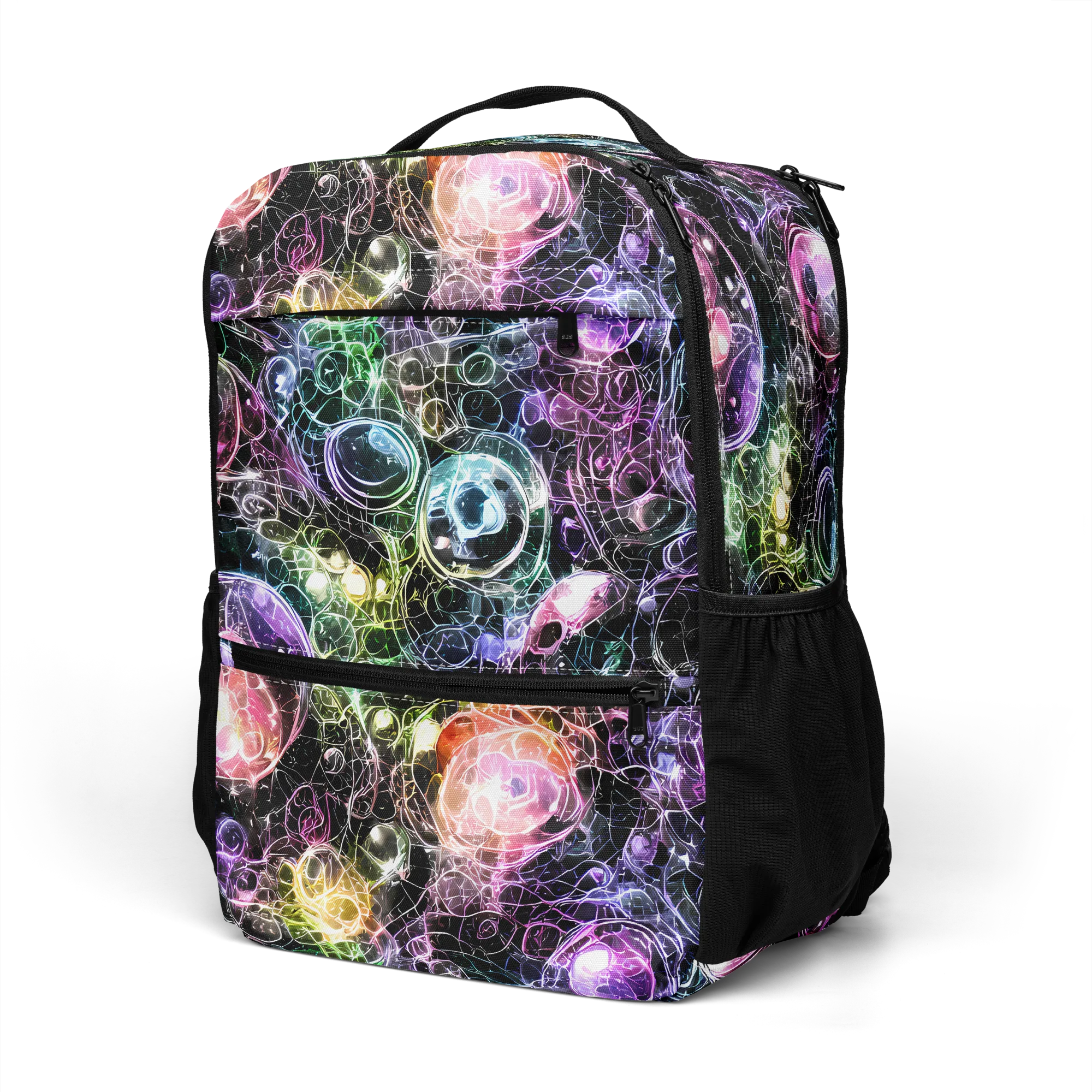 Cosmic Glass on Utility Backpack — Left Front