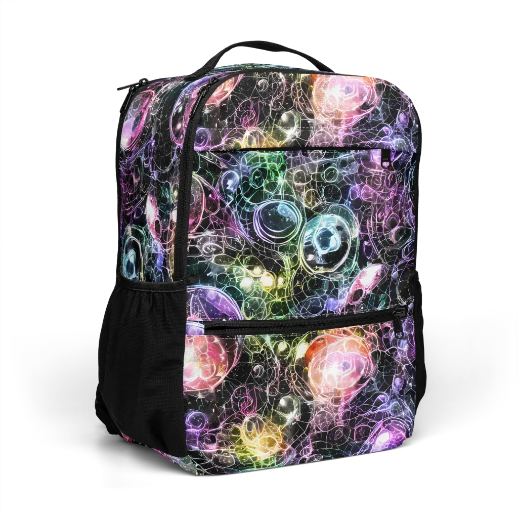 Cosmic Glass on Utility Backpack — Right Front