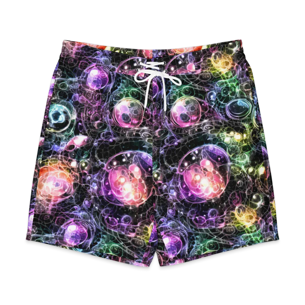 Cosmic Glass on Men's Board Shorts — Front
