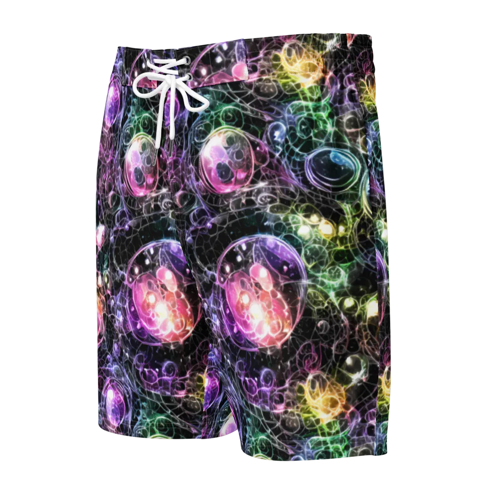 Cosmic Glass on Men's Board Shorts — Front