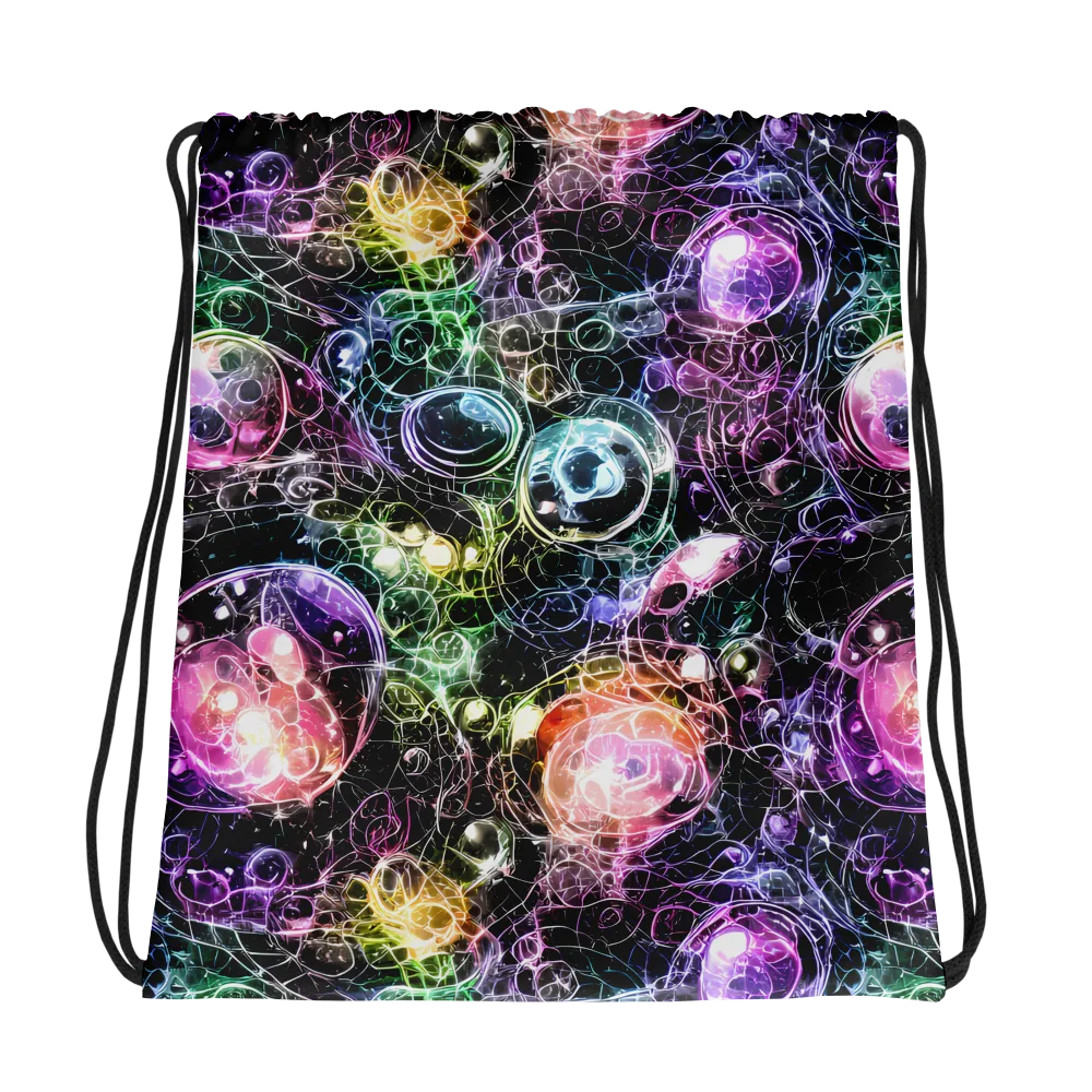 Cosmic Glass on Drawstring Bag — Photo