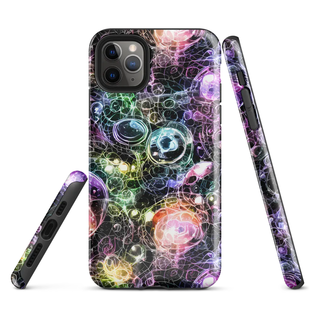 Cosmic Glass on Tough Case for iPhone® — Front