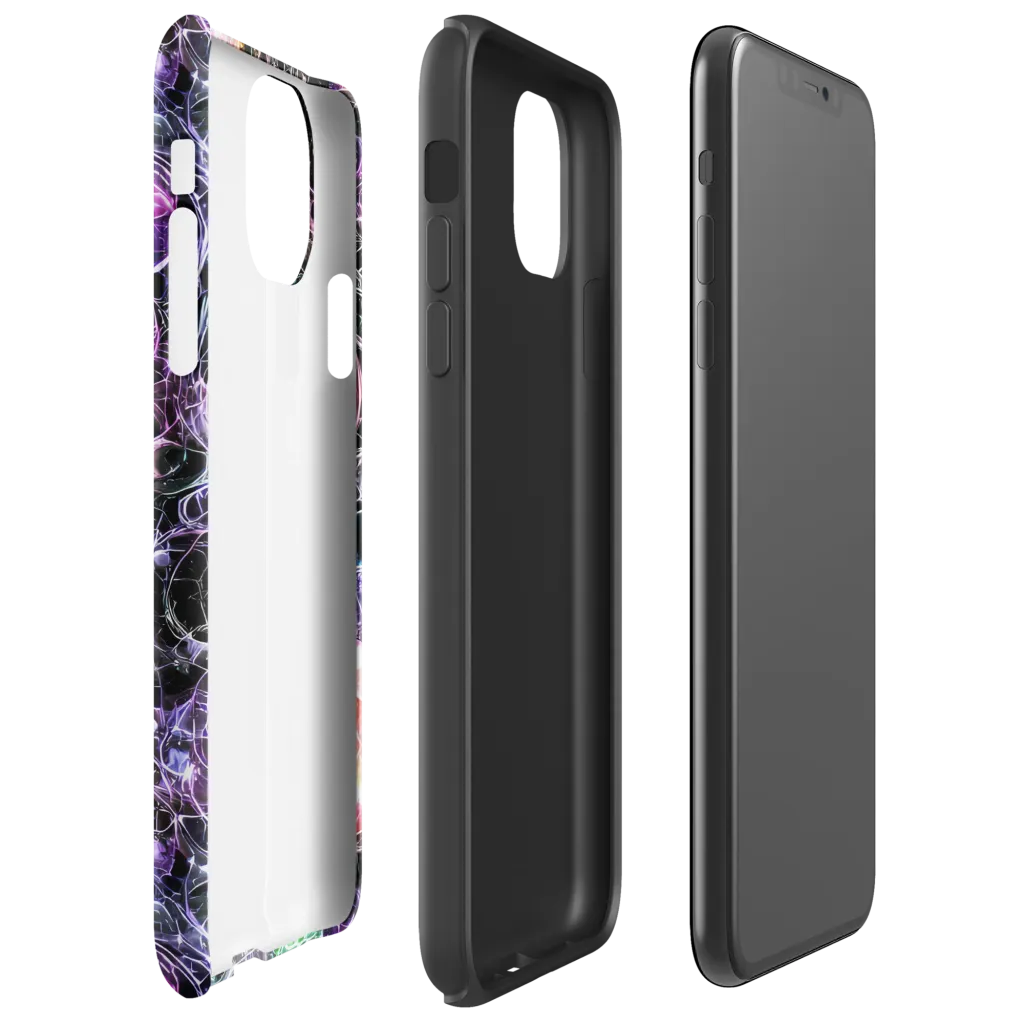 Cosmic Glass on Tough Case for iPhone® — Right