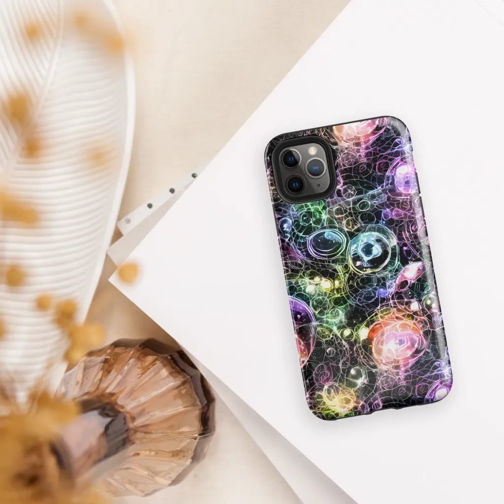 Cosmic Glass on Tough Case for iPhone® — Front