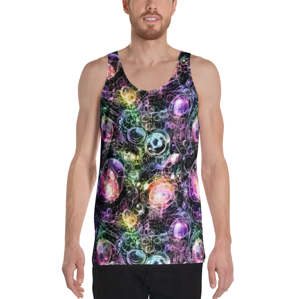 Cosmic Glass on Men's Tank Top — Front