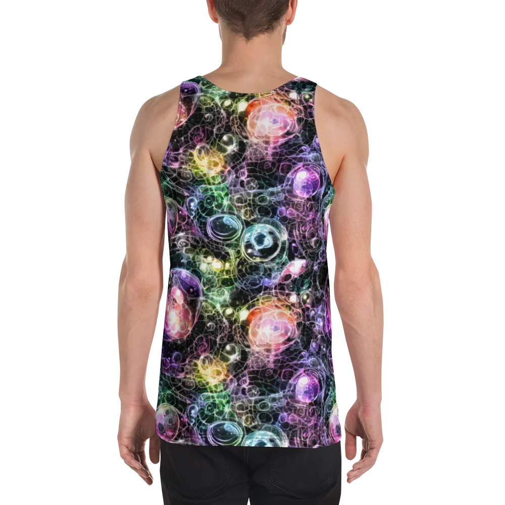 Cosmic Glass on Men's Tank Top — Back