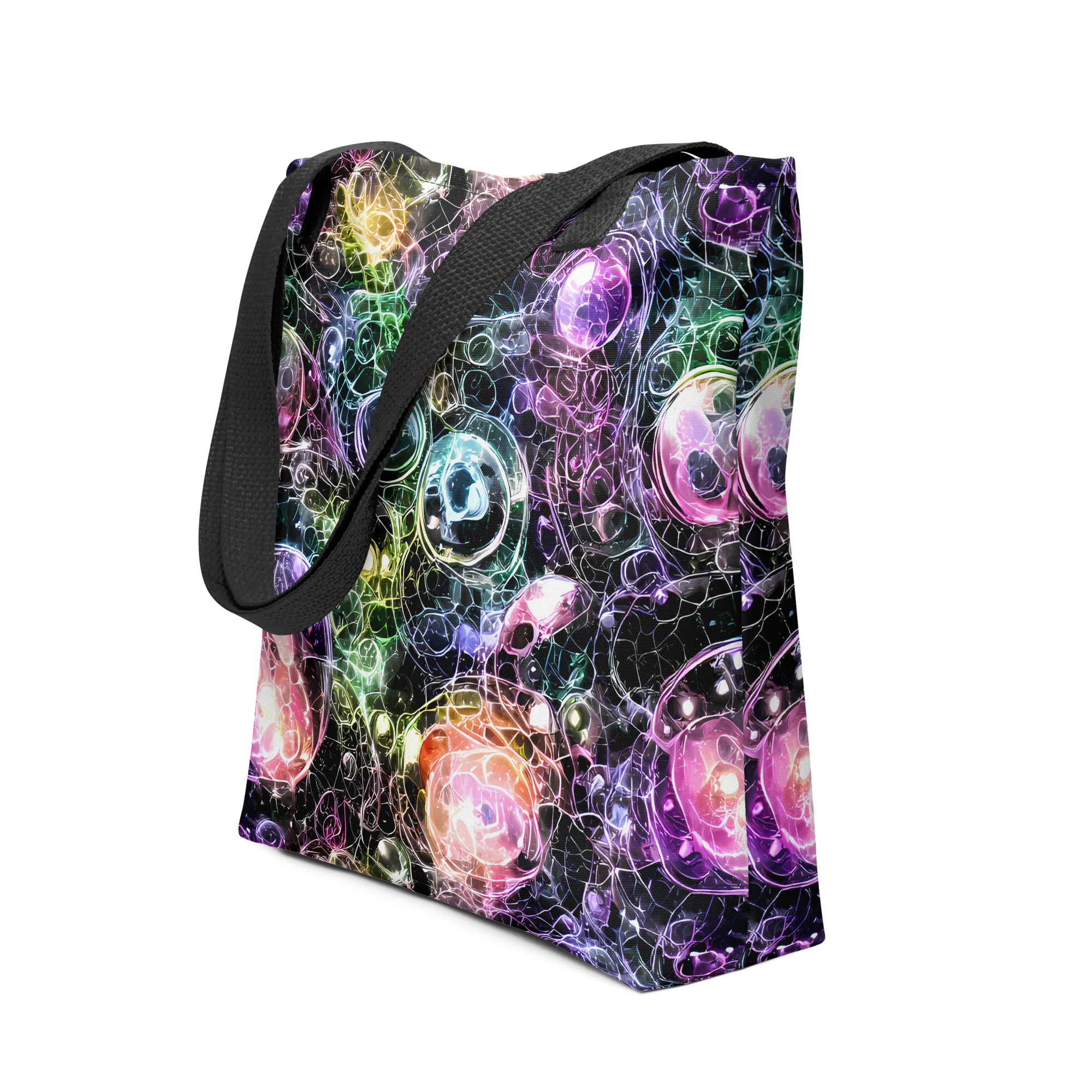 Cosmic Glass on Tote Bag — Front