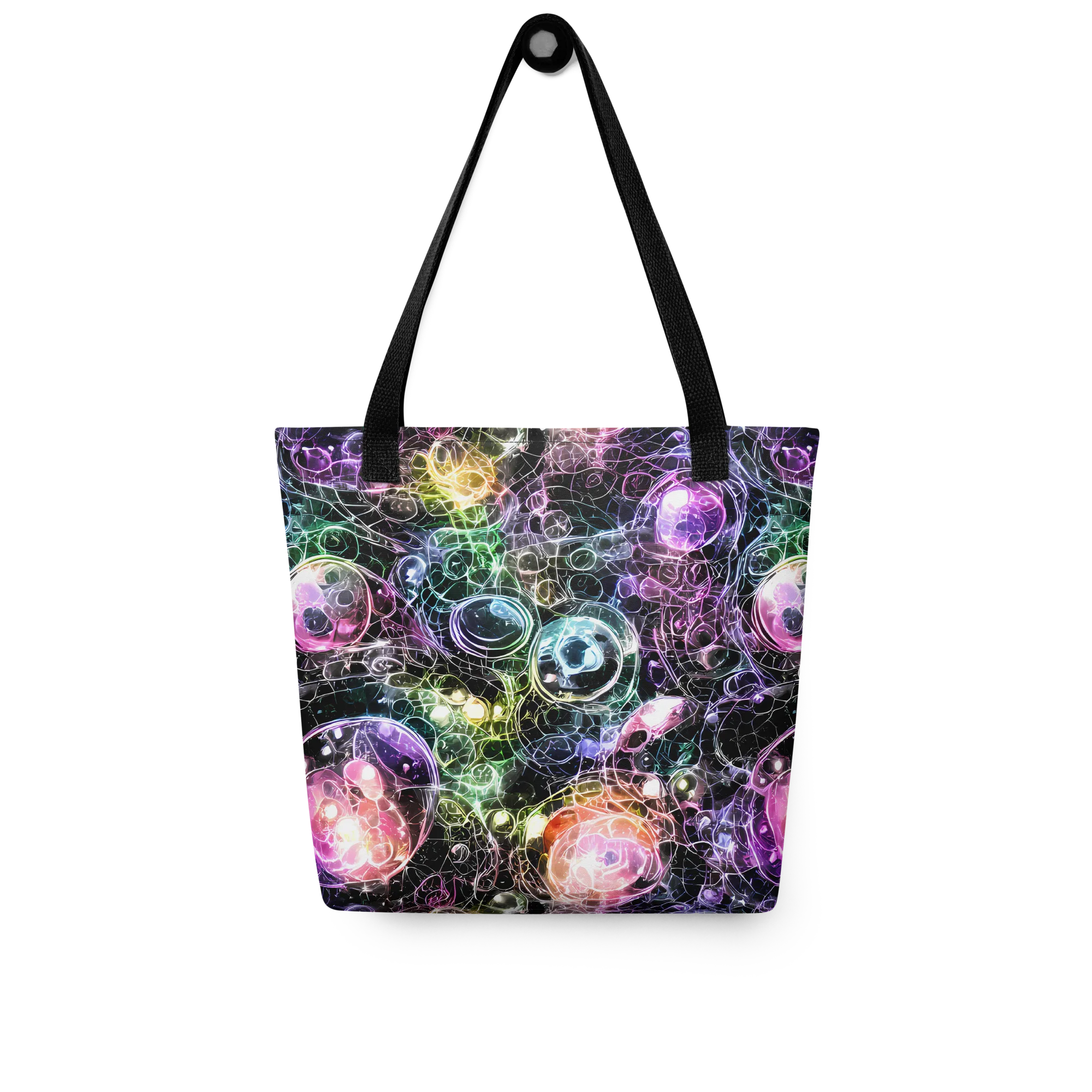 Cosmic Glass on Tote Bag — Front