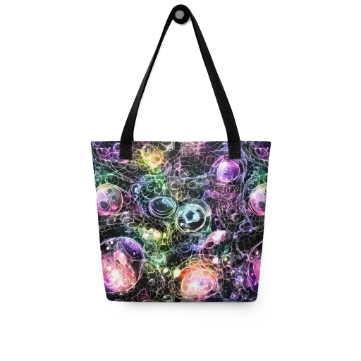 Cosmic Glass on a Tote Bag