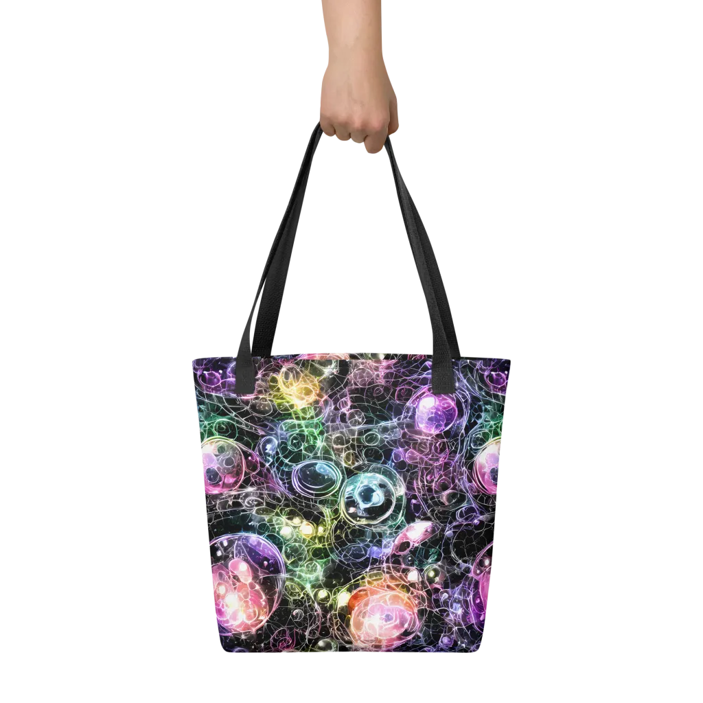 Cosmic Glass on Tote Bag — Front
