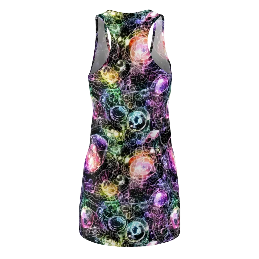 Cosmic Glass on Racerback Dress — Back