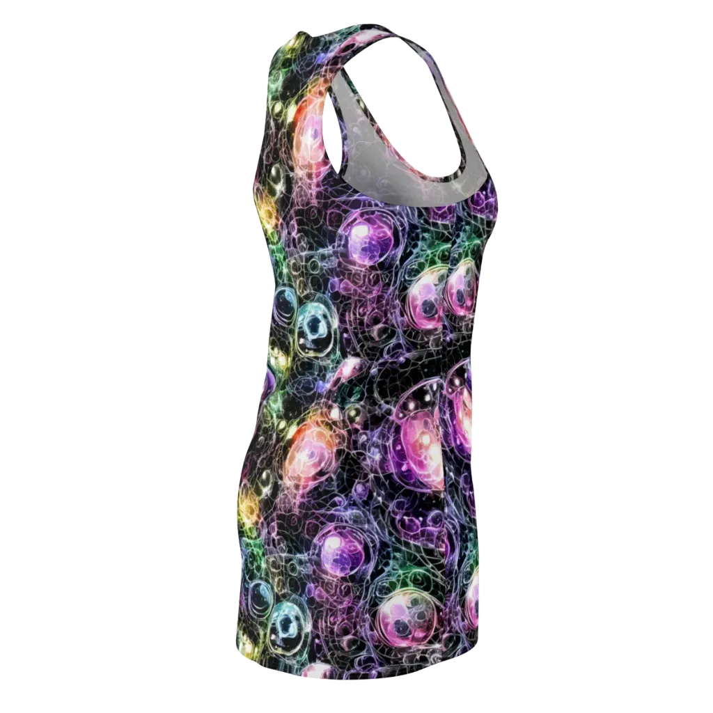 Cosmic Glass on Racerback Dress — Back Side