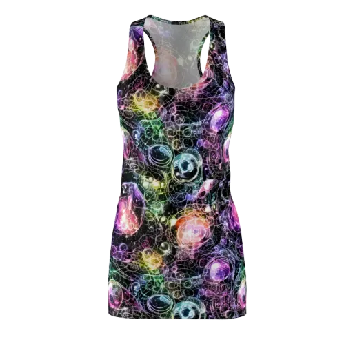 Cosmic Glass on a Racerback Dress