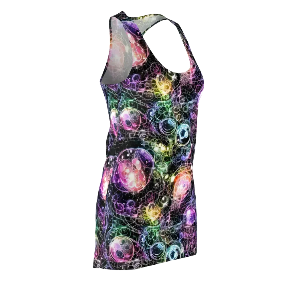 Cosmic Glass on Racerback Dress — Front Side