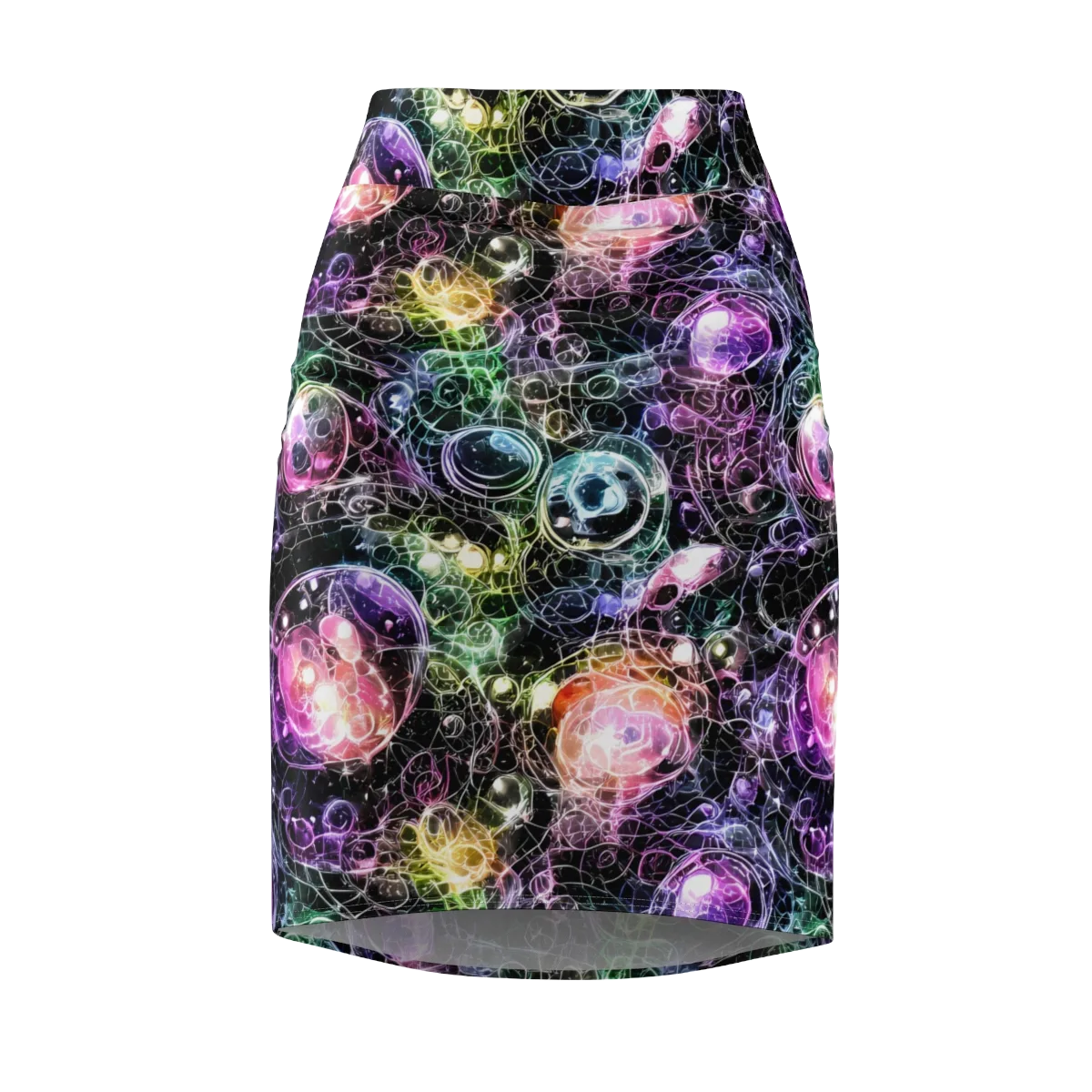Cosmic Glass on Pencil Skirt — Front