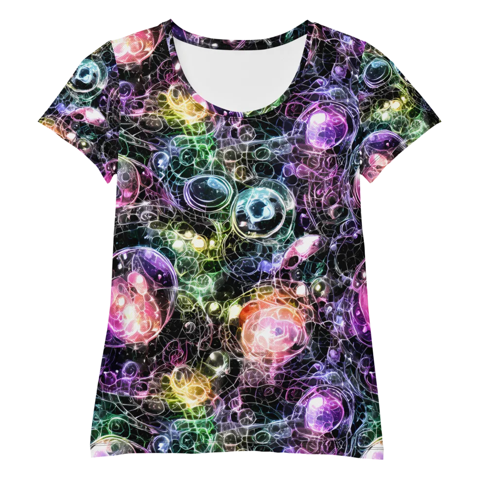 Cosmic Glass on Women's Athletic T-Shirt — Front
