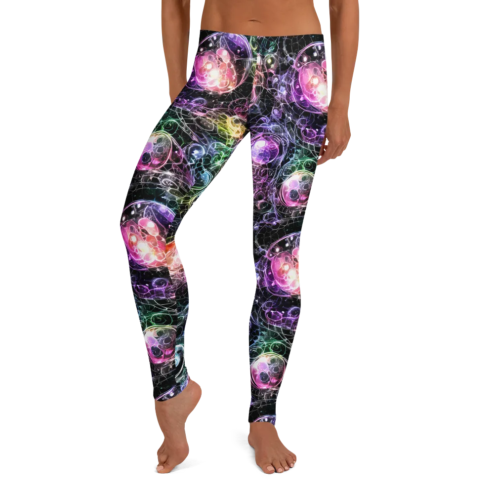 Cosmic Glass on Leggings — Front