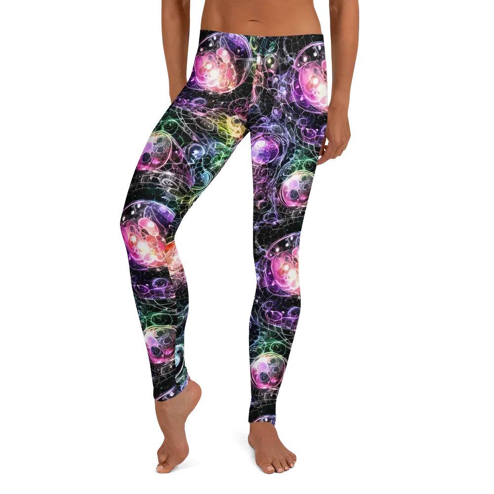 Cosmic Glass on Leggings — Front