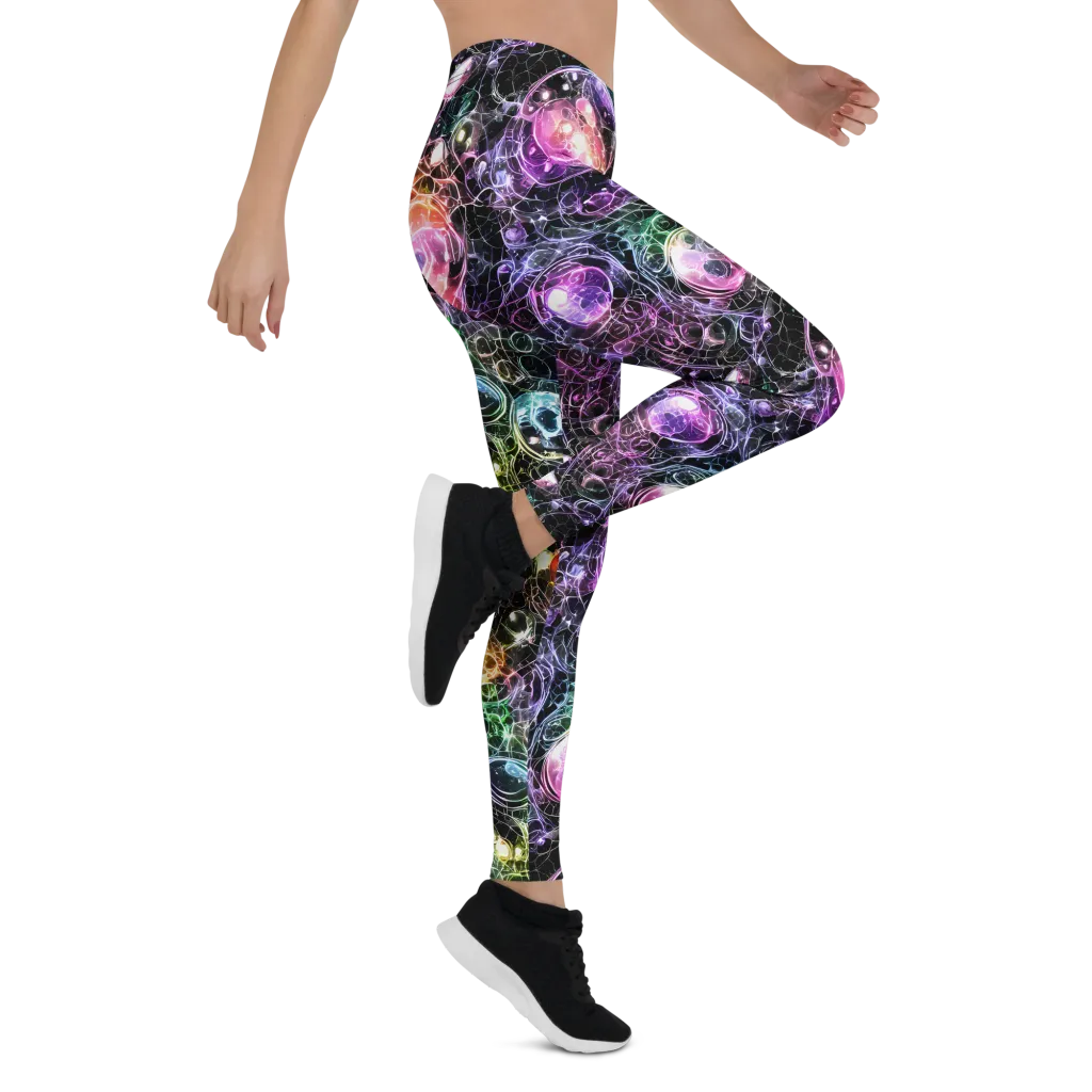 Cosmic Glass on Leggings — Right