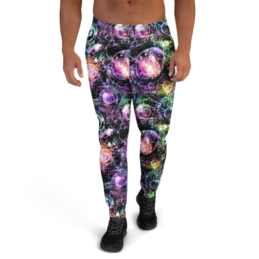 Cosmic Glass on a Men's Joggers