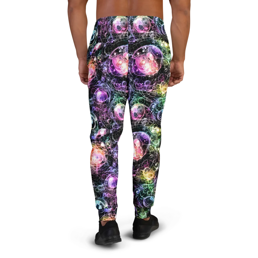 Cosmic Glass on Men's Joggers — Back