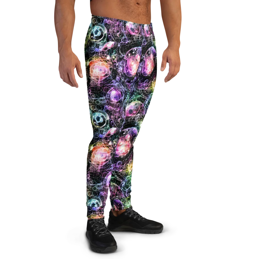 Cosmic Glass on Men's Joggers — Right