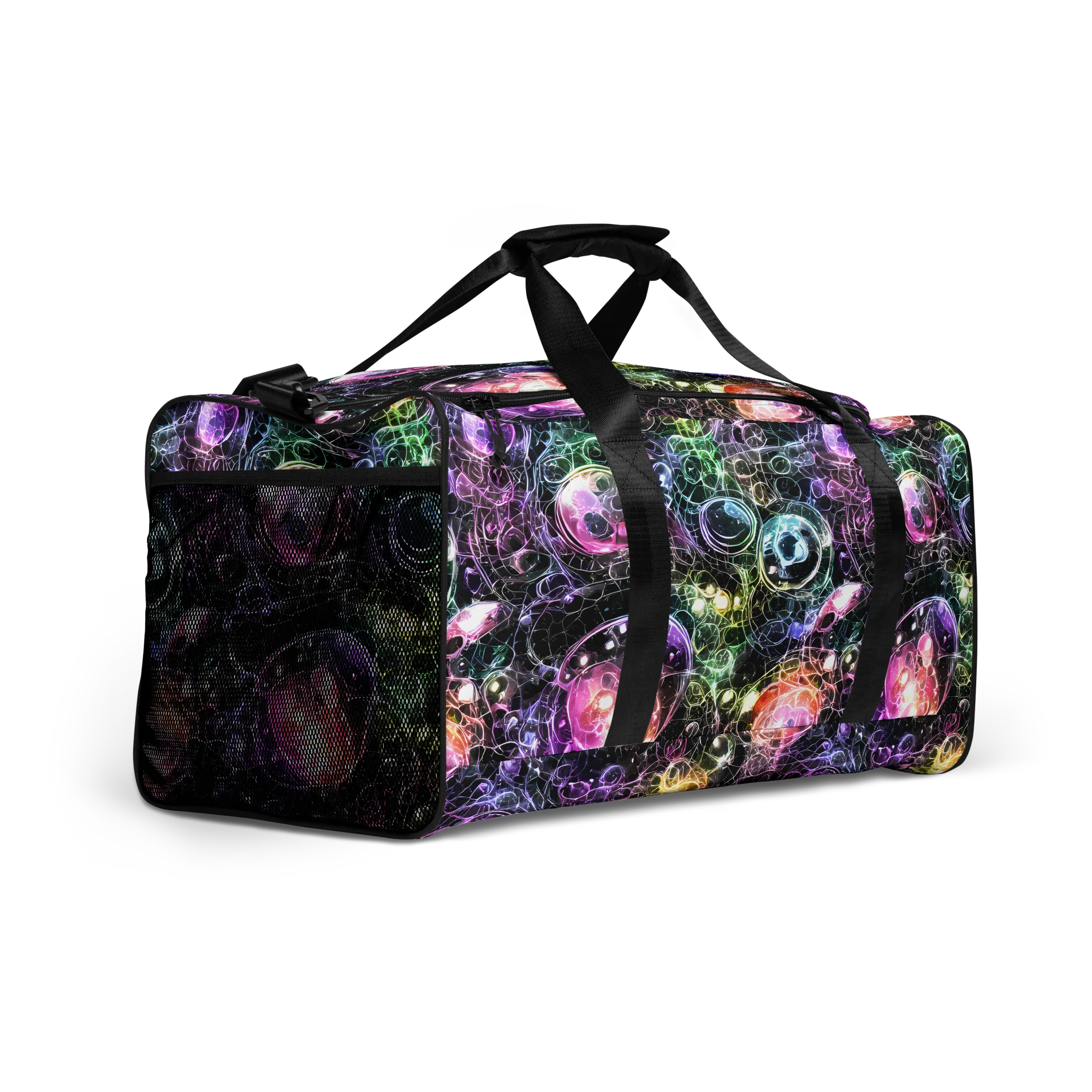 Cosmic Glass on Duffle Bag — Right Front