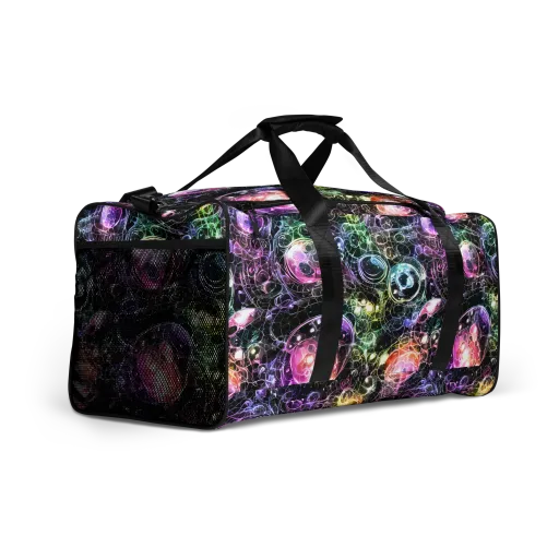 Cosmic Glass on a Duffle Bag