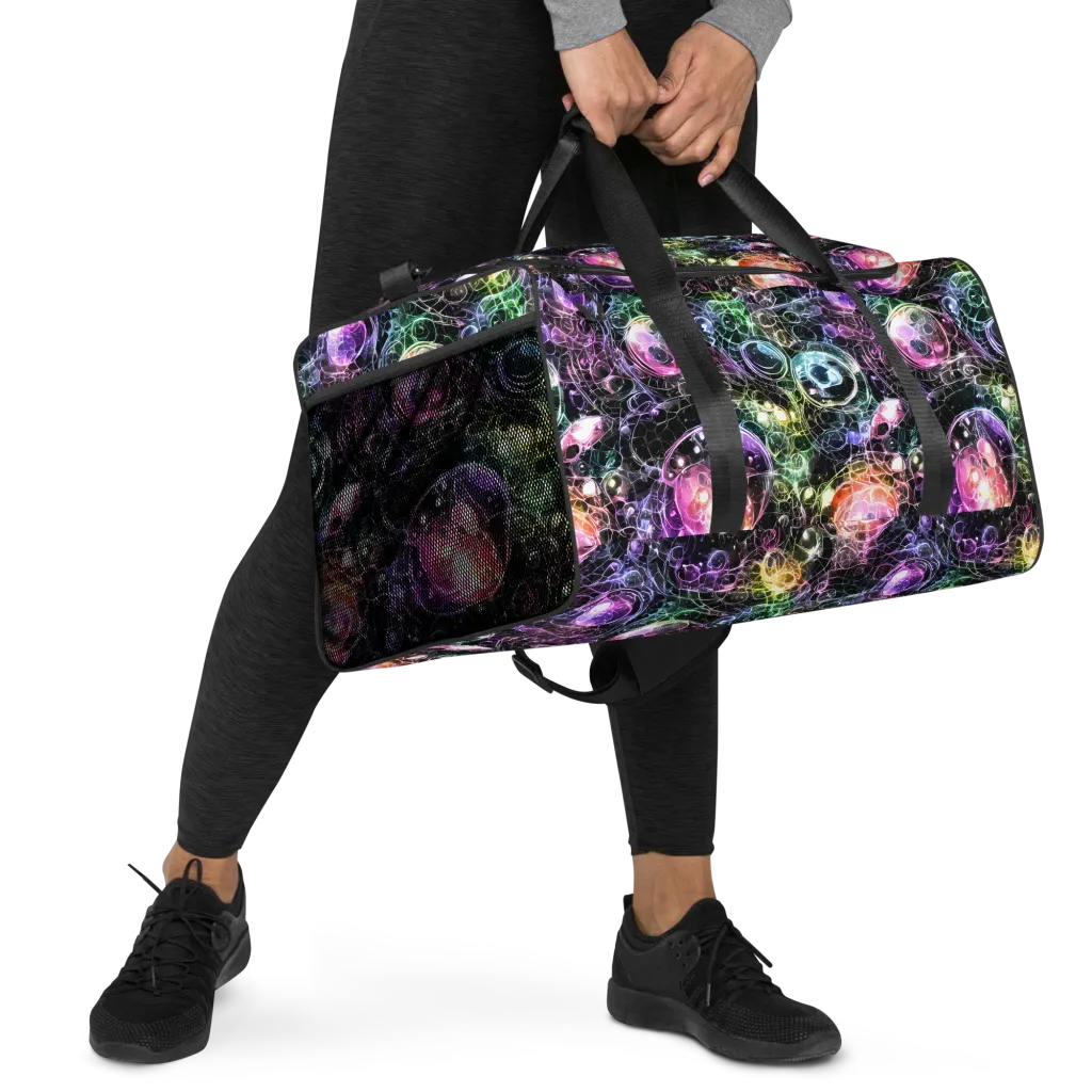 Cosmic Glass on Duffle Bag — Right Front